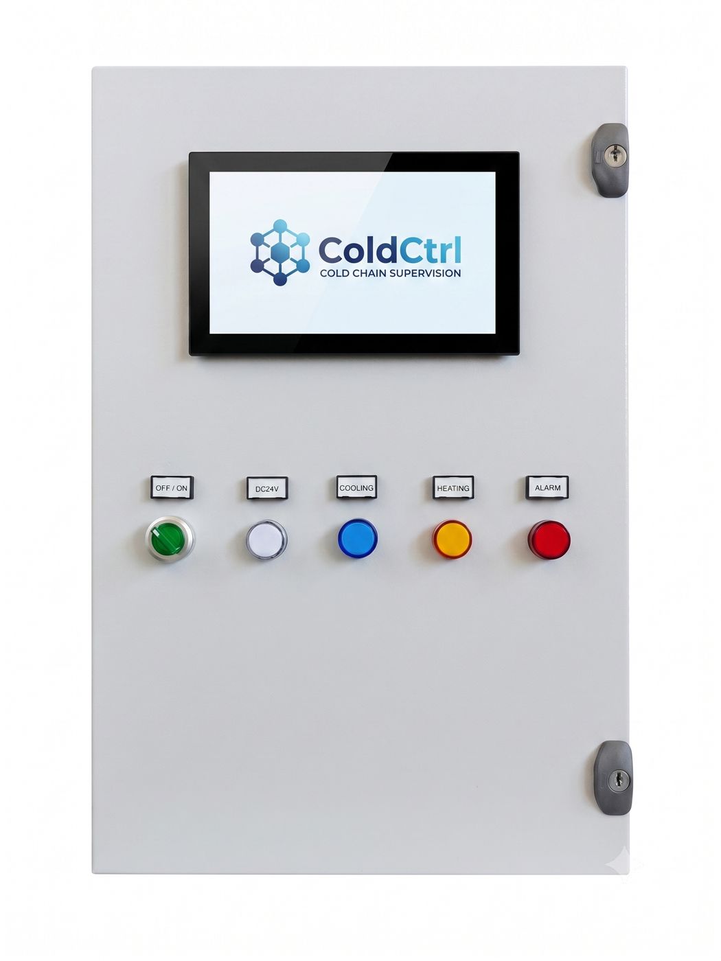 ColdCtrl integrato nel quadro, schermo sulla portella